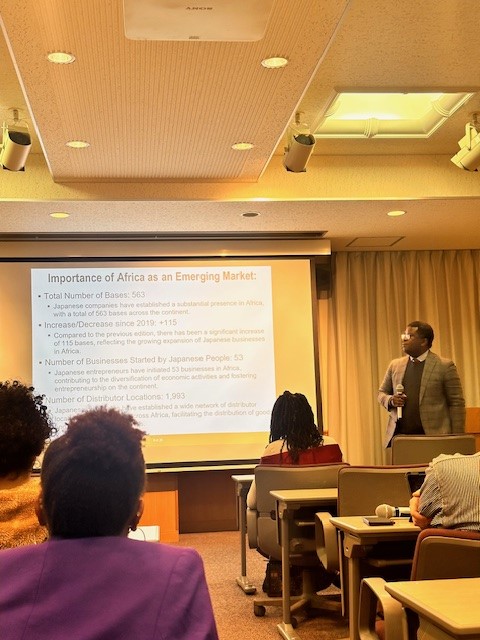Global Perspective Symposium基調講演の様子